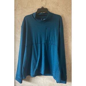 Xersion Mens Long Sleeve Mock Neck Top
